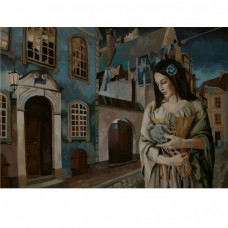 glezna "Dream of a dead Sun"