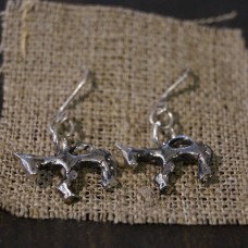 Auskari ar zirdziņiem Auskari ar zirdziņiem